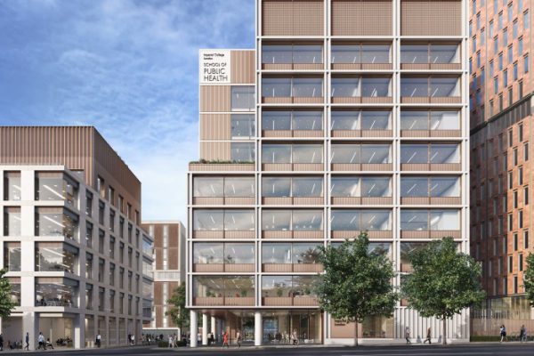CGI of the new School of Public Health building