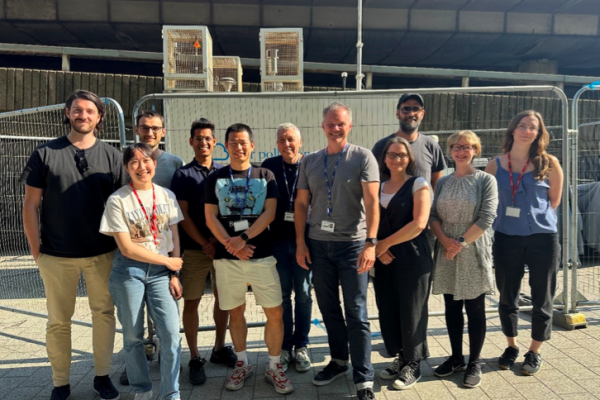 HomeImperial blogsImperial Medicine BlogSpotlighting Air Quality Researchers on Clean Air Day ENVIRONMENTAL RESEARCH GROUPCLEAN AIR DAY ENVIRONMENT AND HEALTH POLLUTION RESEARCH Spotlighting Air Quality Researchers on Clean Air Day Blogs Admin 20 June 2024 Group photo of Aerosol Science Team at Imperial’s Environmental Research Group in front of an air quality monitoring site (Ian is fifth from the left) Group photo of Aerosol Science Team at Imperial’s Environmental Research Group in front of an air quality monitoring site (Dr Ian Chen is fifth from the left)